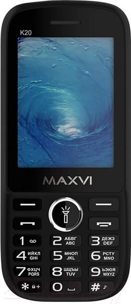 Изображение товара Мобильный телефон Maxvi K20 (черный)