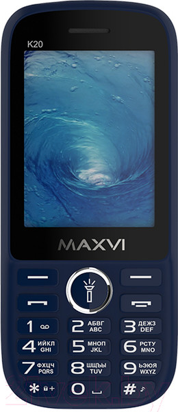 Изображение товара Мобильный телефон Maxvi K20 (синий)