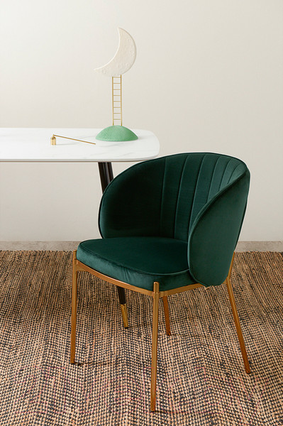 Изображение товара Стул Bergenson Bjorn Coral / BEAR-CO10888 (темно-зеленый)