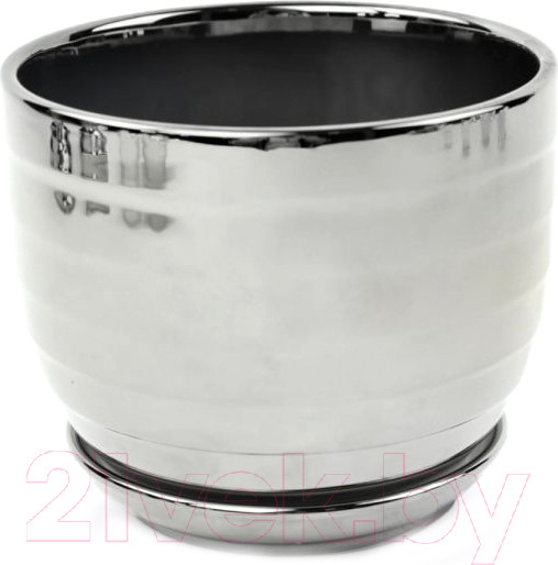 Изображение товара Кашпо Polnix 43.037.14 (серебристый)