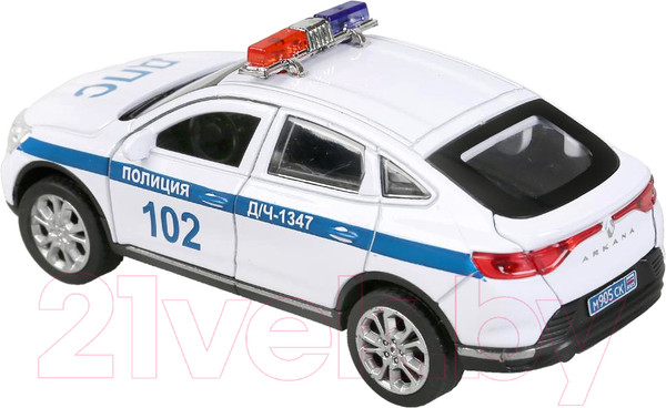 Изображение товара Автомобиль игрушечный Технопарк Renault Arkana / ARKANA-12SLPOL-WH