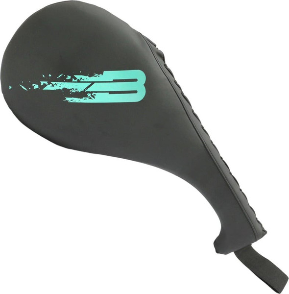 Изображение товара Боксерская лапа BoyBo Fire флекс (черный/голубой)