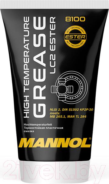 Изображение товара Смазка техническая Mannol LC-2 High Temperature Grease / 8100 (100г)