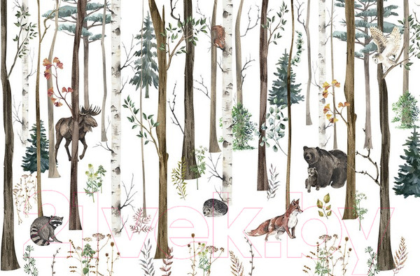 Изображение товара Фотообои листовые Citydecor Forest 1 (400x260)