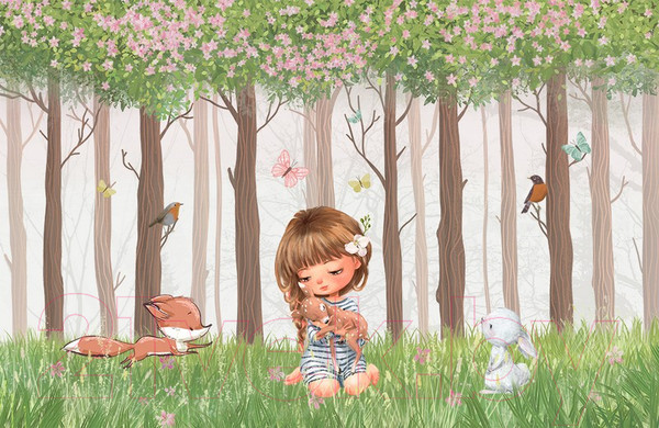 Изображение товара Фотообои листовые Citydecor Magic Forest 4 (400x260)