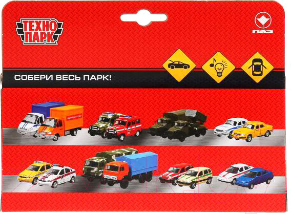 Изображение товара Автобус игрушечный Технопарк ПАЗ-3205 Полиция / CT11-257-6WB