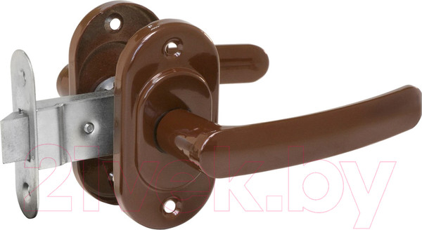 Изображение товара Защелка врезная Омега ЗЩ2.06 (коричневый)