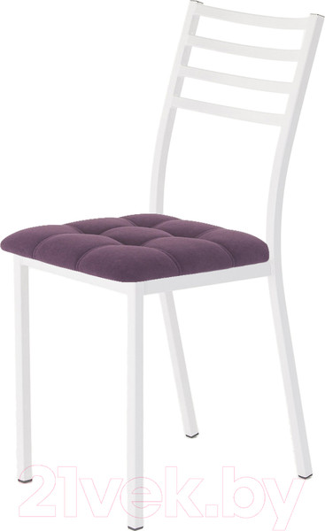 Изображение товара Стул AMC Comfort 4.6.14 (ткань баклажан/белый)