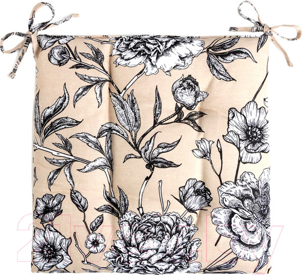 Изображение товара Подушка на стул Доляна Blooming Garden 7533951