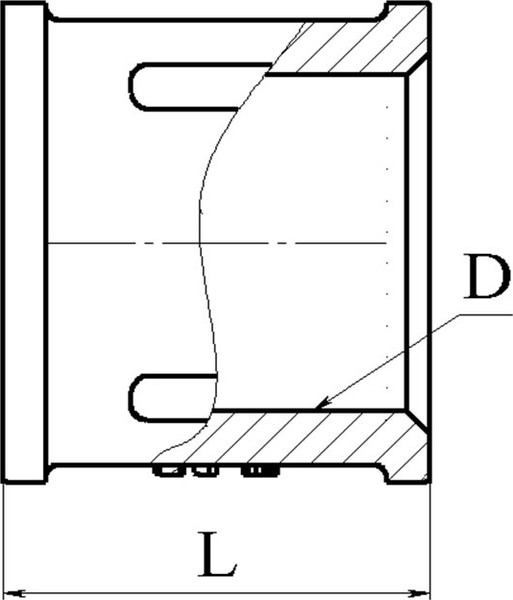 Изображение товара Муфта Цветлит ДУ 25 1" / ZW50048