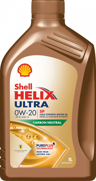 Изображение товара Моторное масло Shell Helix Ultra SP 0W20 (1л)