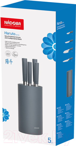 Изображение товара Набор ножей Nadoba Haruto 723520