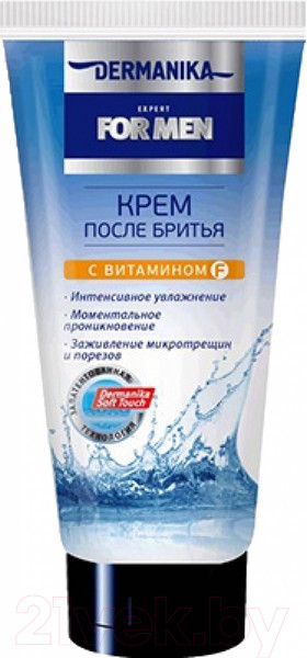 Изображение товара Крем после бритья Dermanika С витамином F (75мл)