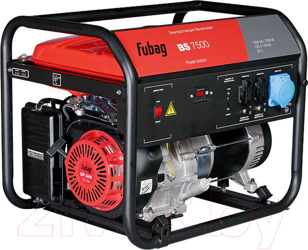 Изображение товара Бензиновый генератор Fubag BS 7500 / 641032
