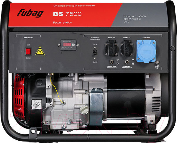 Изображение товара Бензиновый генератор Fubag BS 7500 / 641032