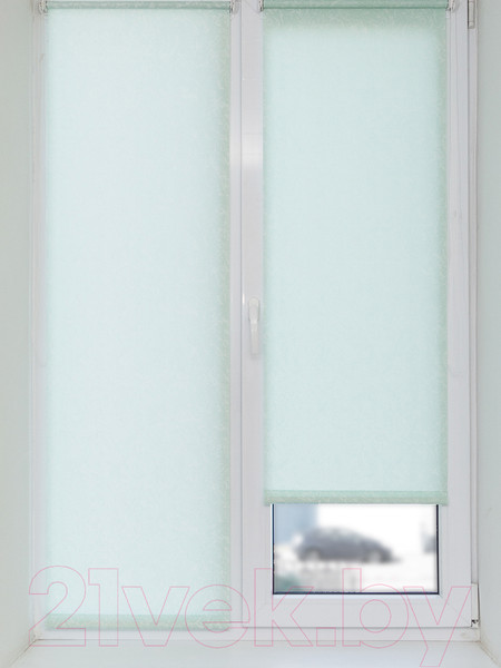 Изображение товара Рулонная штора АС МАРТ Джерси 100x160 (мятный)