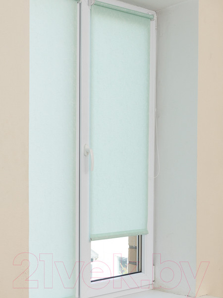 Изображение товара Рулонная штора АС МАРТ Джерси 100x160 (мятный)