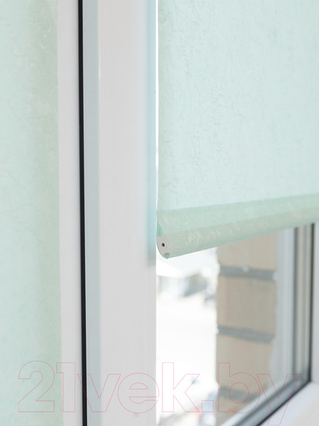 Изображение товара Рулонная штора АС МАРТ Джерси 100x160 (мятный)