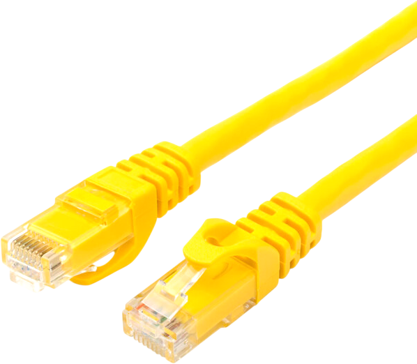 Изображение товара Кабель ATcom AT0202 UTP Cat.6 (2м, желтый)