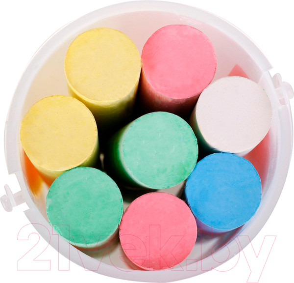 Изображение товара Набор мела канцелярского ГАММА Мультики / 1704191 (8шт)