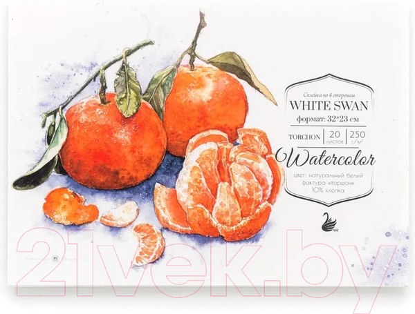 Изображение товара Альбом для рисования Малевичъ White Swan / 401444 (20л)