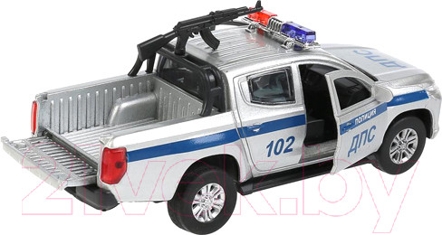 Изображение товара Автомобиль игрушечный Технопарк Mitsubishi L200 Pickup Полиция / L200-12POL-ARMSR