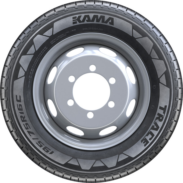 Изображение товара Летняя легкогрузовая шина KAMA Trace HK-135 185/75R16C 104/102R