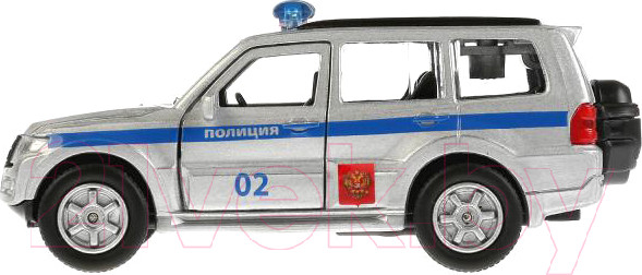 Изображение товара Автомобиль игрушечный Технопарк Mitsubishi Pajero Полиция / SB-17-61-MP(P)-WB