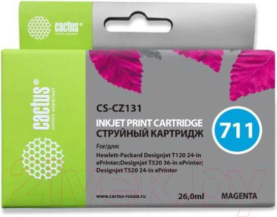 Изображение товара Картридж Cactus CS-CZ131 (пурпурный)