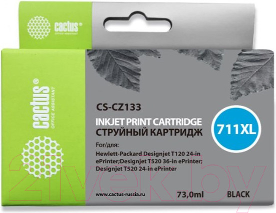 Изображение товара Картридж Cactus CS-CZ133 (черный)