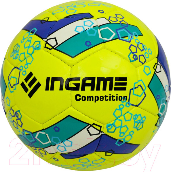 Изображение товара Футбольный мяч Ingame Competition IFB-102 (зеленый)