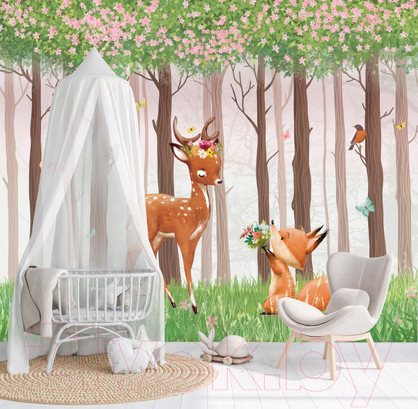 Изображение товара Фотообои листовые Citydecor Magic Forest 1 (300x260)