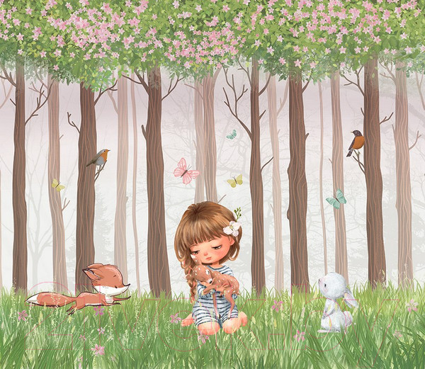 Изображение товара Фотообои листовые Citydecor Magic Forest 4 (300x260)