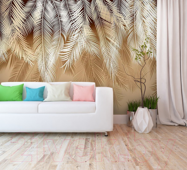 Изображение товара Фотообои листовые Citydecor Пальмовые листья 2 (300x260)