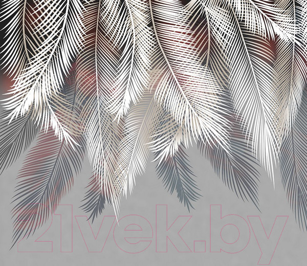 Изображение товара Фотообои листовые Citydecor Пальмовые листья пестрые 1 (300x260)