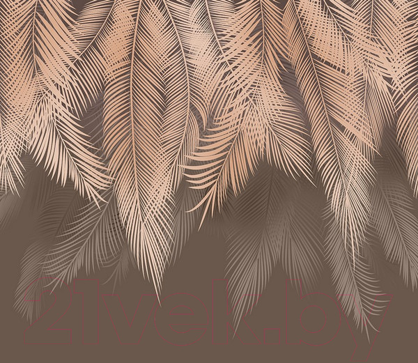 Изображение товара Фотообои листовые Citydecor Пальмовые листья (300x260, с оттенком бежевый)