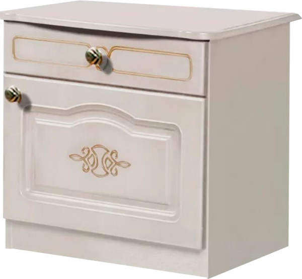 Изображение товара Прикроватная тумба ФорестДекоГрупп Щара правая (слоновая кость)