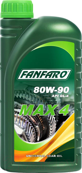 Изображение товара Трансмиссионное масло Fanfaro Max-4 80W90 GL-4 (1л)