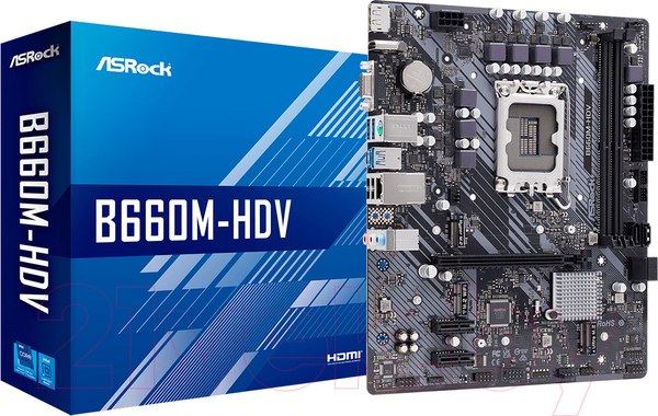 Изображение товара Материнская плата AsRock B660M-HDV
