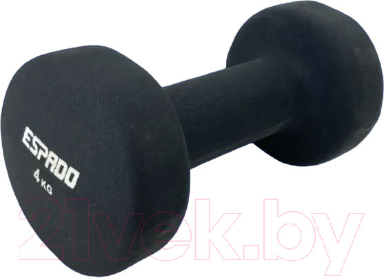 Изображение товара Гантель Espado ES1115 (4кг, черный)