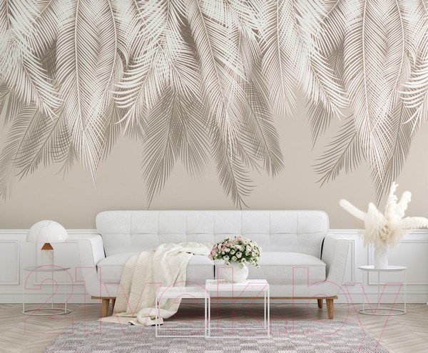 Изображение товара Фотообои листовые Citydecor Пальмовые листья 2 (300x260, кашемир)