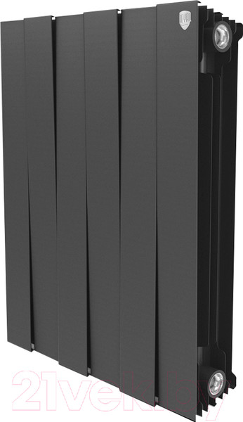 Изображение товара Радиатор биметаллический Royal Thermo PianoForte 500 Noir Sable (6 секций)