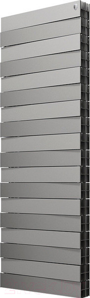 Изображение товара Радиатор биметаллический Royal Thermo PianoForte Tower 500 Silver Satin (18 секций)