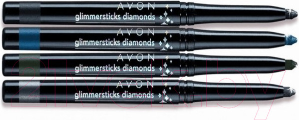 Изображение товара Карандаш для глаз Avon Диамант Black Ice