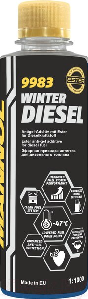 Изображение товара Присадка Mannol Winter Diesel / MN9983-025PET (250мл)