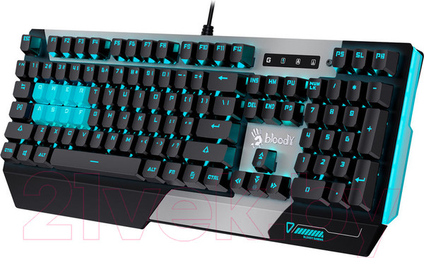 Изображение товара Клавиатура A4Tech Bloody B865 (черный)