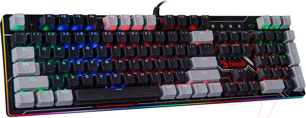Изображение товара Клавиатура A4Tech Bloody B808N (черный)