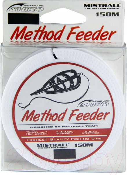 Изображение товара Леска монофильная Mistrall Shiro M.Feeder 0.25мм 150м / ZM-3479025