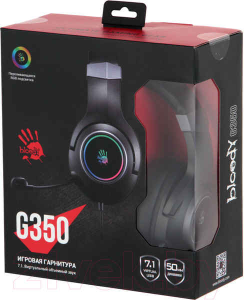 Изображение товара Наушники-гарнитура A4Tech Bloody G350