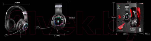 Изображение товара Наушники-гарнитура A4Tech Bloody G350